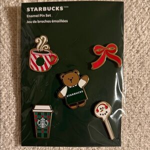 Starbucks Holiday 2025 Enamel Pin Set